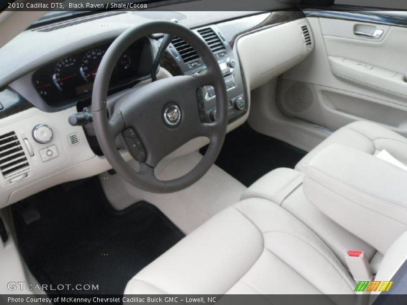 Black Raven / Shale/Cocoa 2010 Cadillac DTS