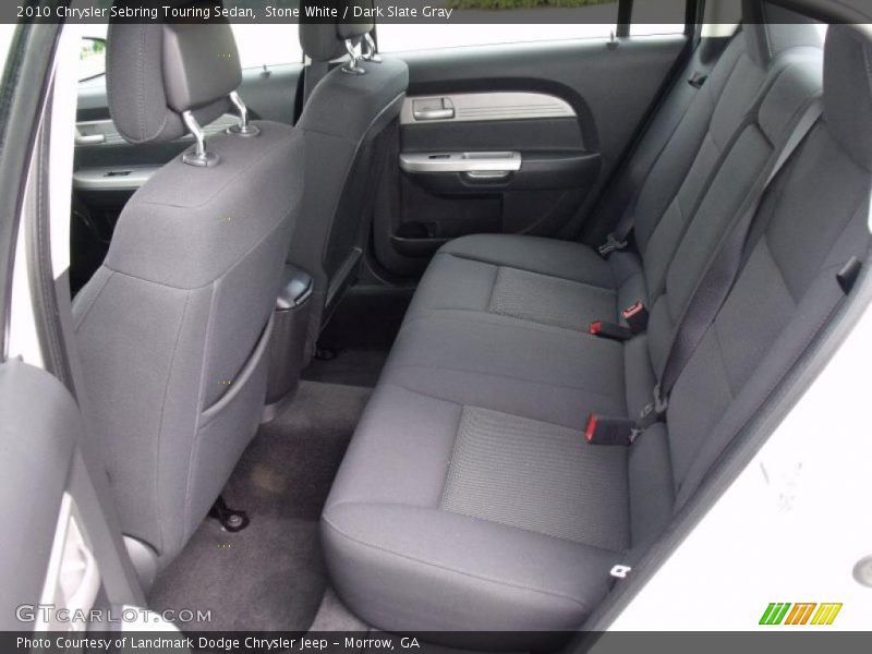 Stone White / Dark Slate Gray 2010 Chrysler Sebring Touring Sedan