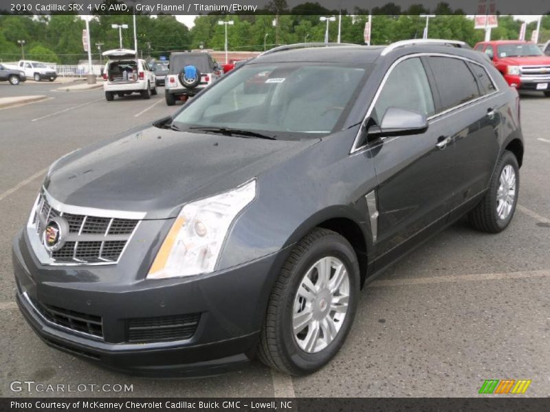 Gray Flannel / Titanium/Ebony 2010 Cadillac SRX 4 V6 AWD