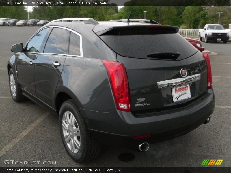 Gray Flannel / Titanium/Ebony 2010 Cadillac SRX 4 V6 AWD