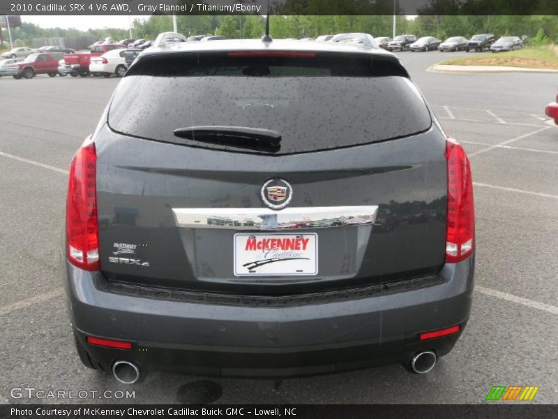 Gray Flannel / Titanium/Ebony 2010 Cadillac SRX 4 V6 AWD