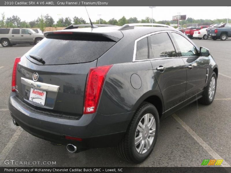 Gray Flannel / Titanium/Ebony 2010 Cadillac SRX 4 V6 AWD