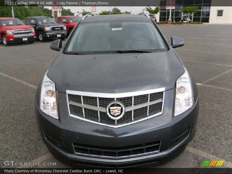 Gray Flannel / Titanium/Ebony 2010 Cadillac SRX 4 V6 AWD