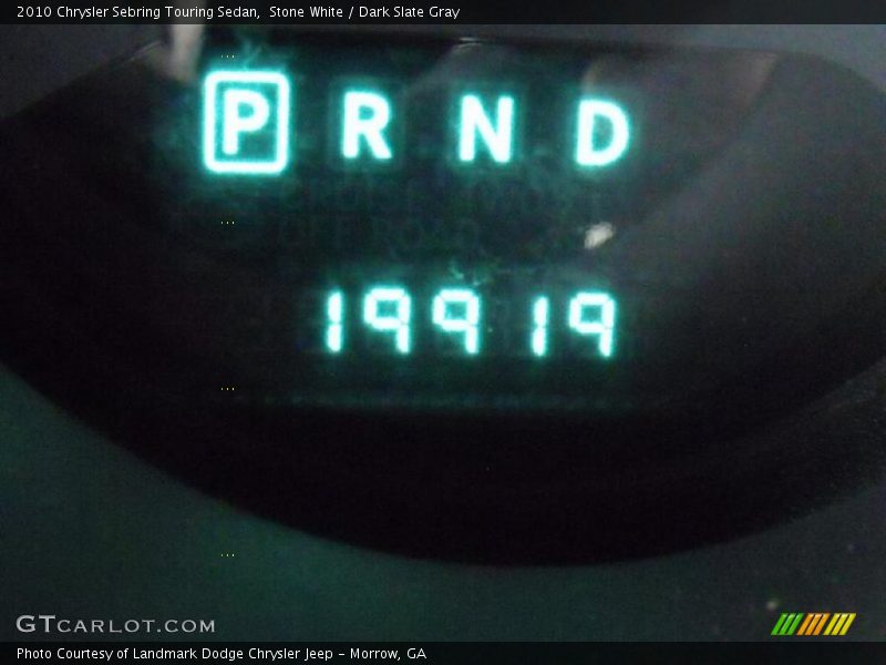 Stone White / Dark Slate Gray 2010 Chrysler Sebring Touring Sedan