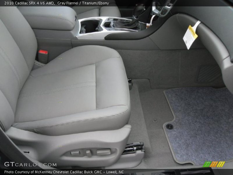 Gray Flannel / Titanium/Ebony 2010 Cadillac SRX 4 V6 AWD