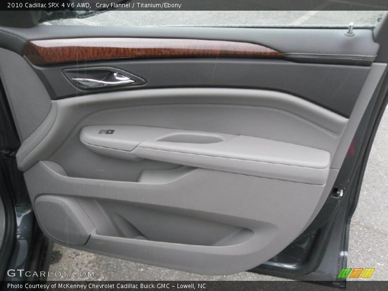 Gray Flannel / Titanium/Ebony 2010 Cadillac SRX 4 V6 AWD