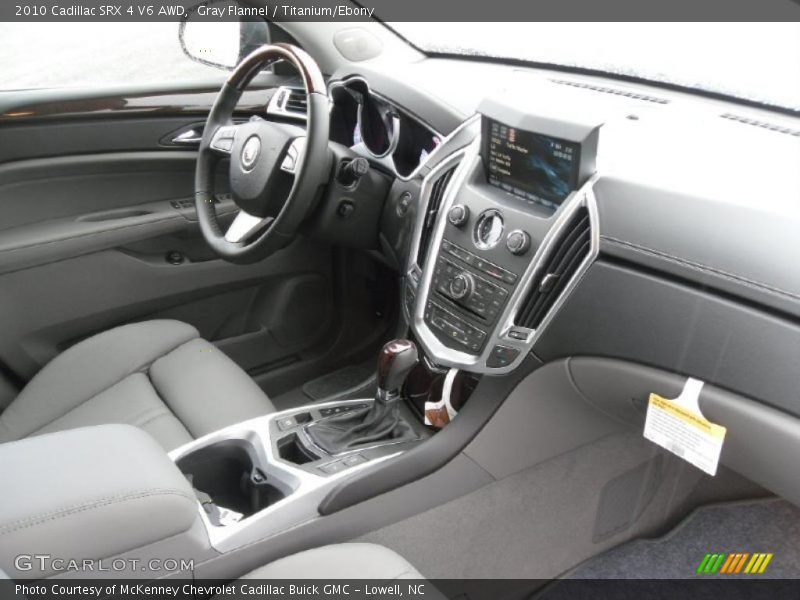 Gray Flannel / Titanium/Ebony 2010 Cadillac SRX 4 V6 AWD