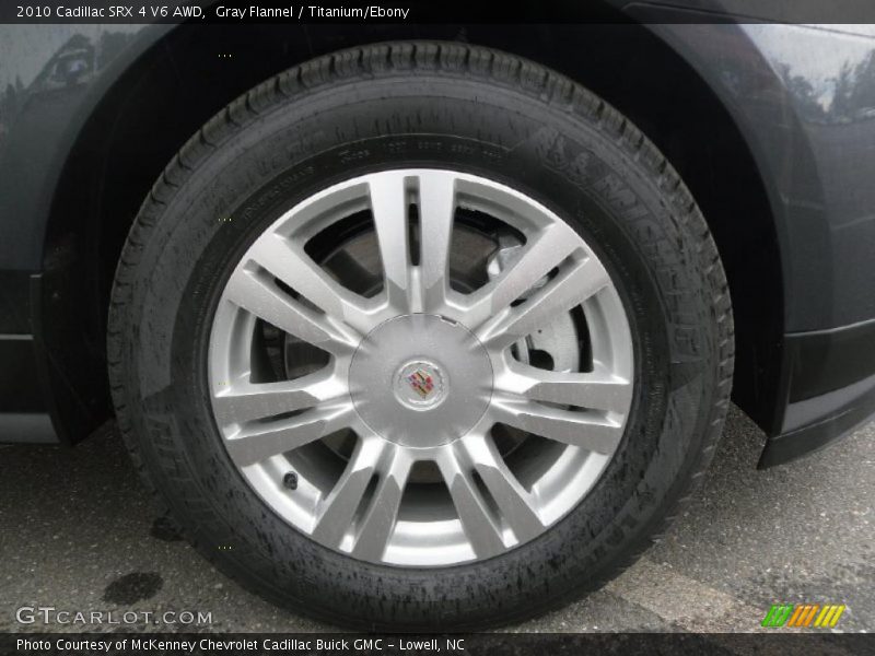 Gray Flannel / Titanium/Ebony 2010 Cadillac SRX 4 V6 AWD