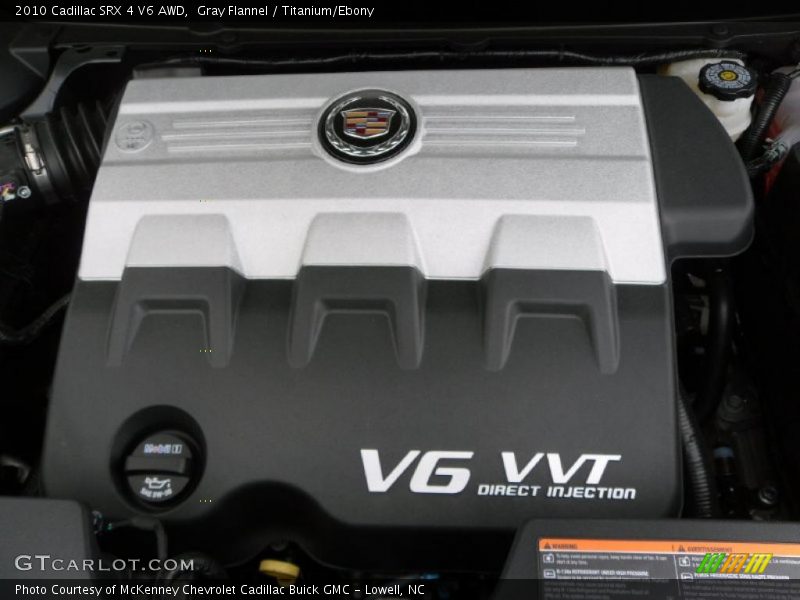 Gray Flannel / Titanium/Ebony 2010 Cadillac SRX 4 V6 AWD