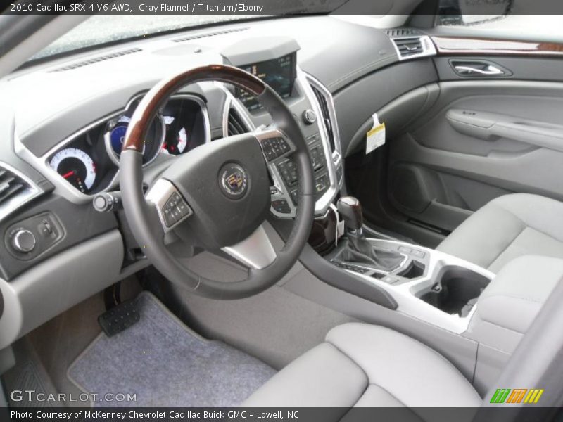 Gray Flannel / Titanium/Ebony 2010 Cadillac SRX 4 V6 AWD
