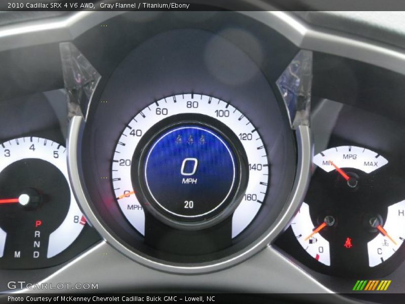 Gray Flannel / Titanium/Ebony 2010 Cadillac SRX 4 V6 AWD