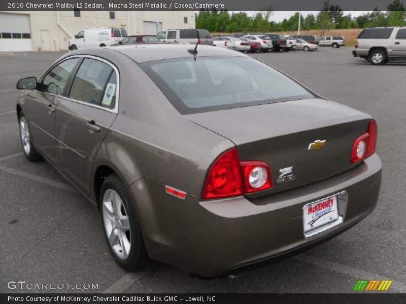 Mocha Steel Metallic / Cocoa/Cashmere 2010 Chevrolet Malibu LS Sedan
