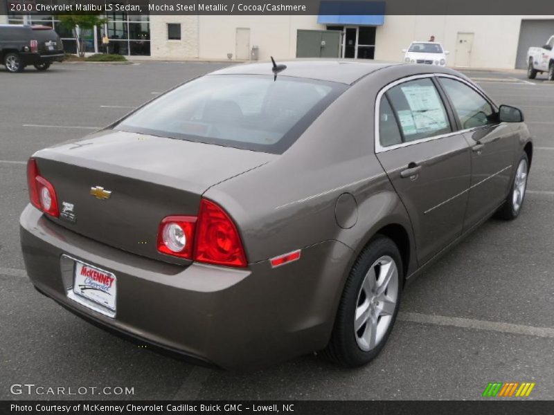 Mocha Steel Metallic / Cocoa/Cashmere 2010 Chevrolet Malibu LS Sedan