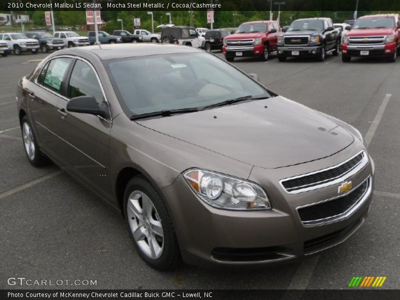 Mocha Steel Metallic / Cocoa/Cashmere 2010 Chevrolet Malibu LS Sedan