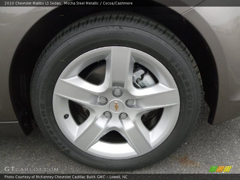 Mocha Steel Metallic / Cocoa/Cashmere 2010 Chevrolet Malibu LS Sedan