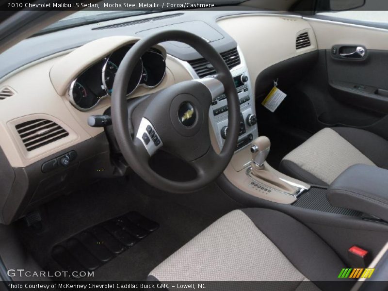 Mocha Steel Metallic / Cocoa/Cashmere 2010 Chevrolet Malibu LS Sedan