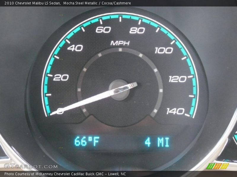 Mocha Steel Metallic / Cocoa/Cashmere 2010 Chevrolet Malibu LS Sedan