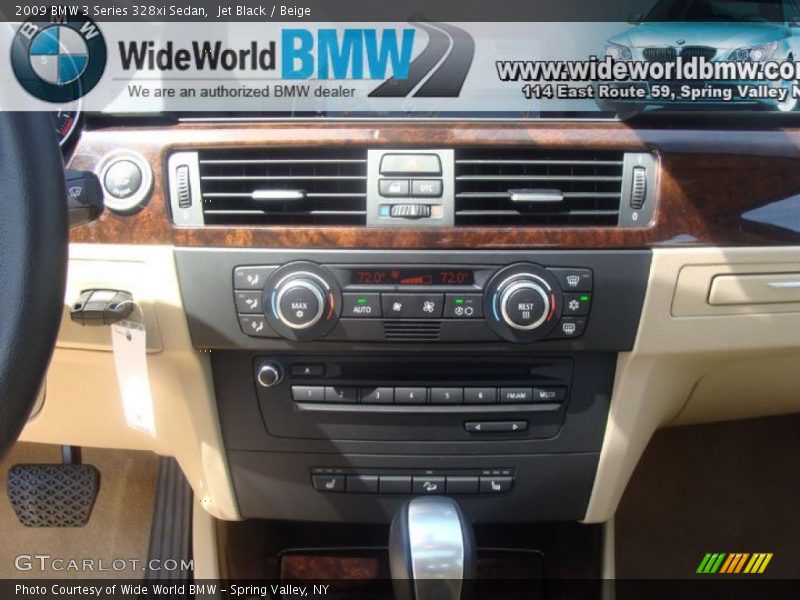 Jet Black / Beige 2009 BMW 3 Series 328xi Sedan