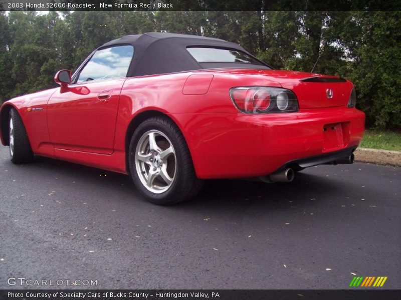 New Formula Red / Black 2003 Honda S2000 Roadster