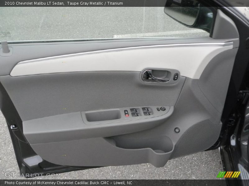 Taupe Gray Metallic / Titanium 2010 Chevrolet Malibu LT Sedan