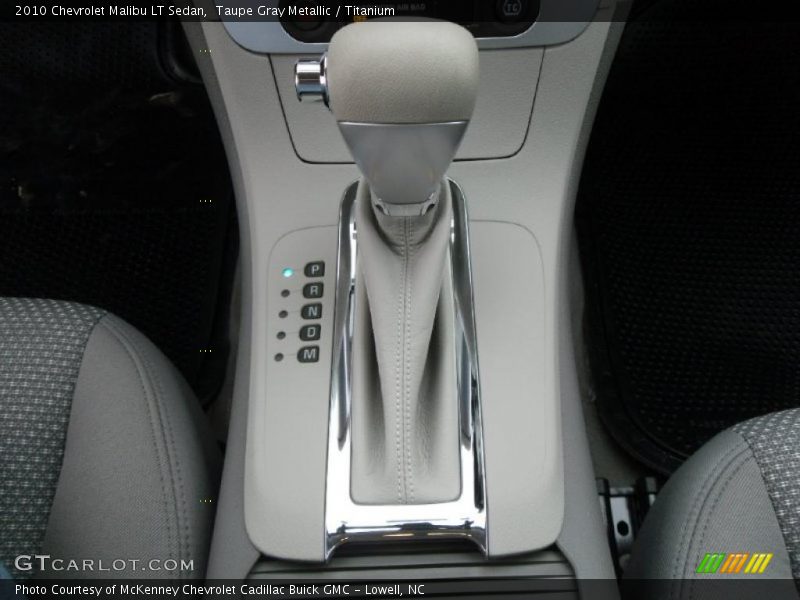 Taupe Gray Metallic / Titanium 2010 Chevrolet Malibu LT Sedan