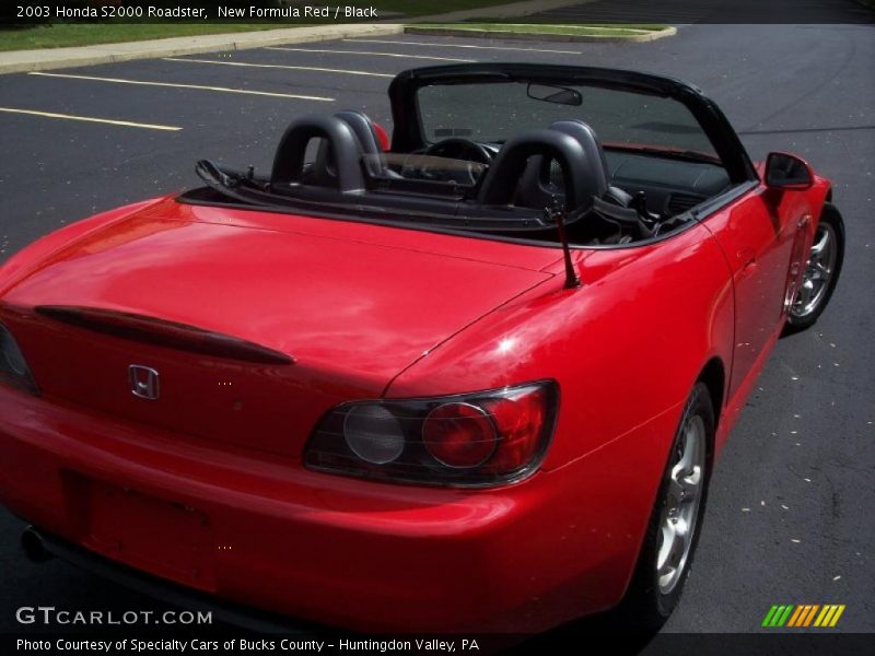 New Formula Red / Black 2003 Honda S2000 Roadster
