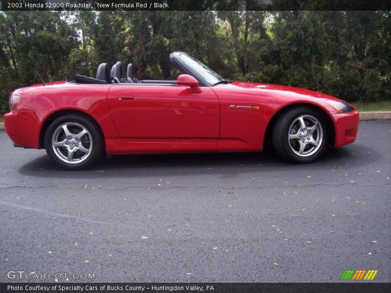New Formula Red / Black 2003 Honda S2000 Roadster