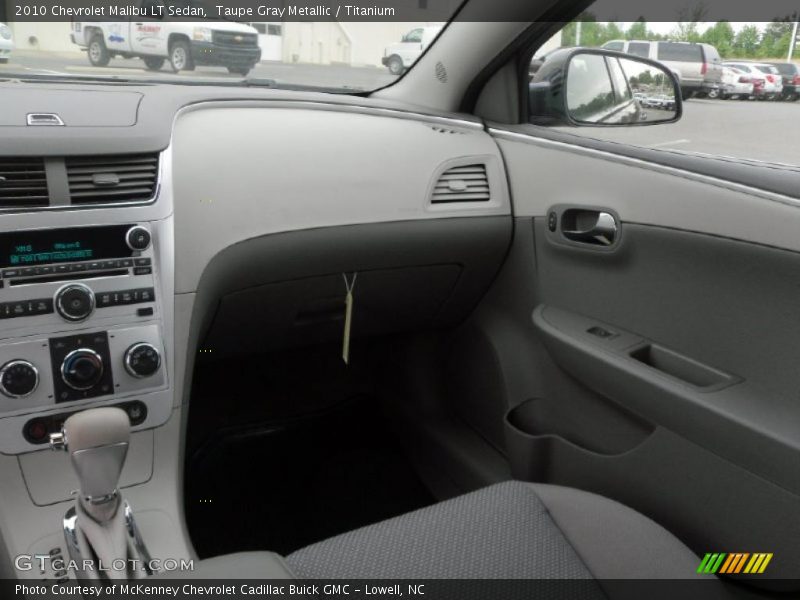 Taupe Gray Metallic / Titanium 2010 Chevrolet Malibu LT Sedan