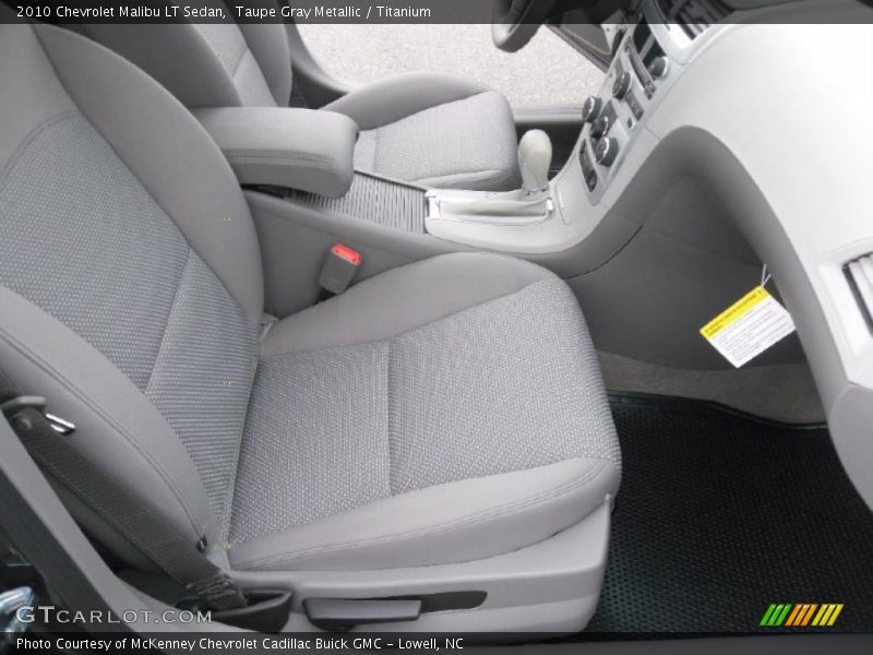 Taupe Gray Metallic / Titanium 2010 Chevrolet Malibu LT Sedan