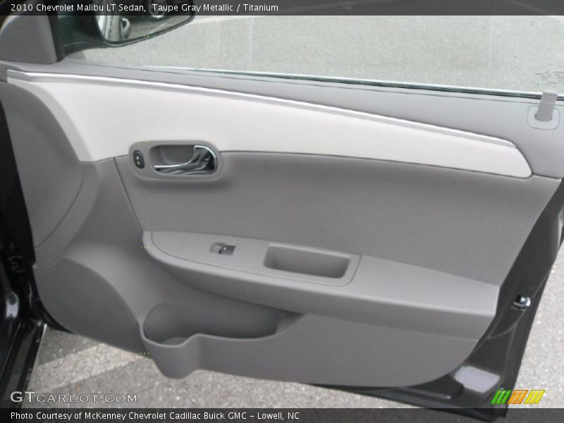 Taupe Gray Metallic / Titanium 2010 Chevrolet Malibu LT Sedan