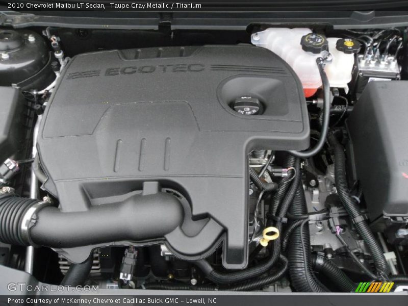 Taupe Gray Metallic / Titanium 2010 Chevrolet Malibu LT Sedan