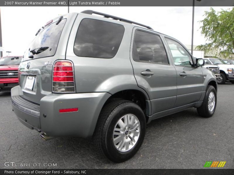 Light Tundra Metallic / Pebble 2007 Mercury Mariner Premier 4WD