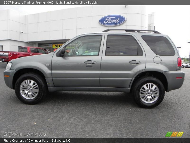 Light Tundra Metallic / Pebble 2007 Mercury Mariner Premier 4WD