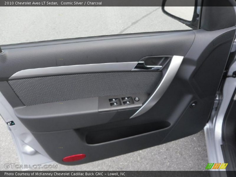 Cosmic Silver / Charcoal 2010 Chevrolet Aveo LT Sedan