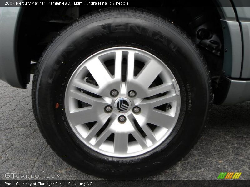 Light Tundra Metallic / Pebble 2007 Mercury Mariner Premier 4WD