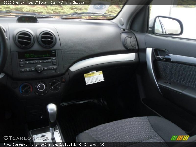 Cosmic Silver / Charcoal 2010 Chevrolet Aveo LT Sedan