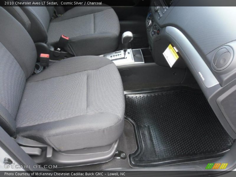Cosmic Silver / Charcoal 2010 Chevrolet Aveo LT Sedan