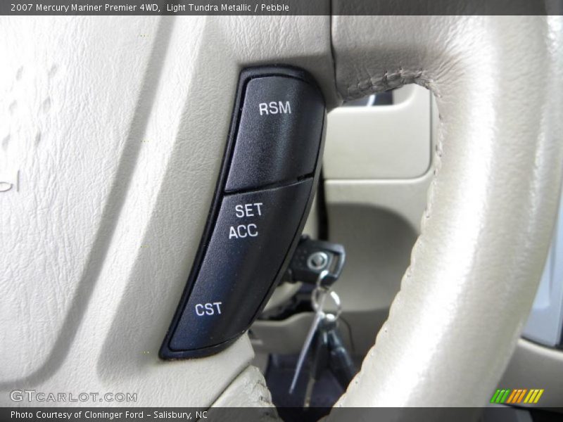 Light Tundra Metallic / Pebble 2007 Mercury Mariner Premier 4WD