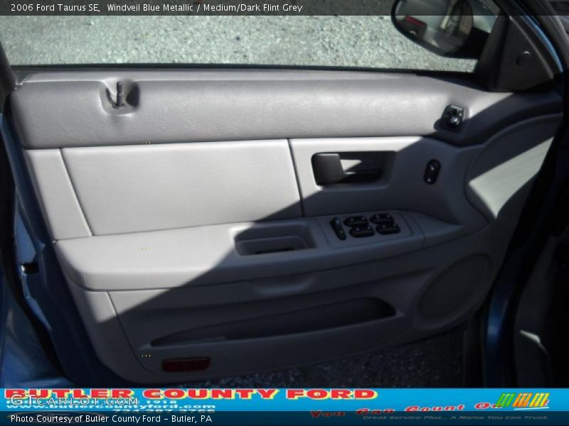 Windveil Blue Metallic / Medium/Dark Flint Grey 2006 Ford Taurus SE