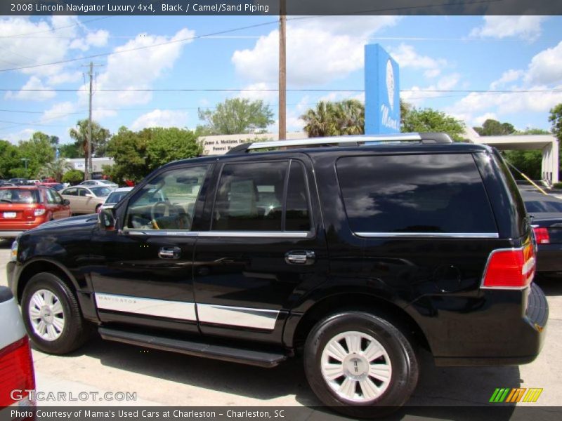 Black / Camel/Sand Piping 2008 Lincoln Navigator Luxury 4x4