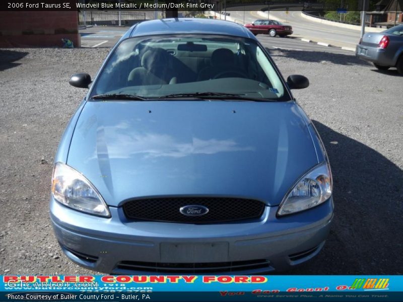 Windveil Blue Metallic / Medium/Dark Flint Grey 2006 Ford Taurus SE