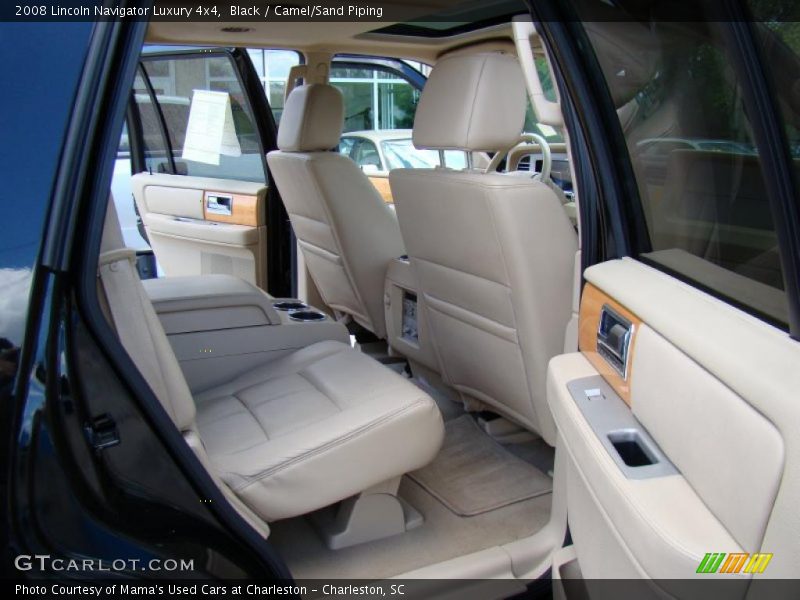 Black / Camel/Sand Piping 2008 Lincoln Navigator Luxury 4x4