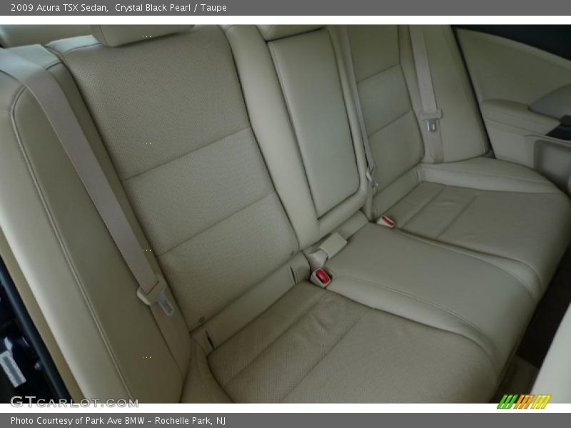 Crystal Black Pearl / Taupe 2009 Acura TSX Sedan