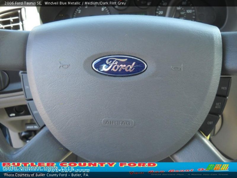 Windveil Blue Metallic / Medium/Dark Flint Grey 2006 Ford Taurus SE