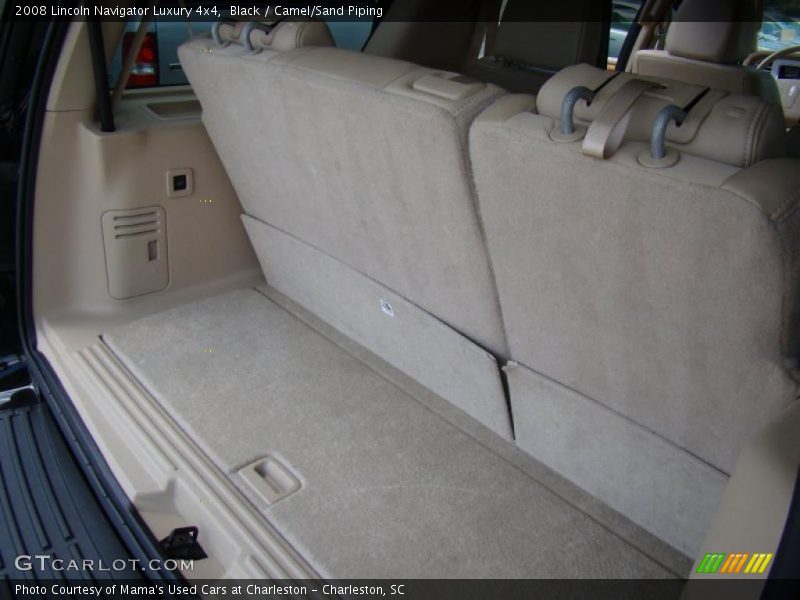 Black / Camel/Sand Piping 2008 Lincoln Navigator Luxury 4x4