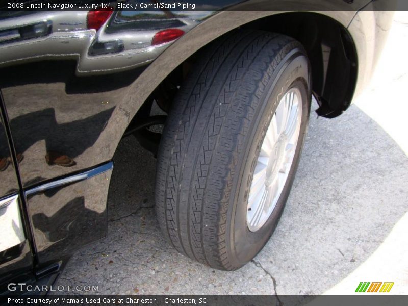 Black / Camel/Sand Piping 2008 Lincoln Navigator Luxury 4x4