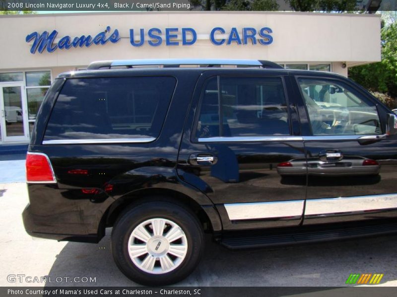 Black / Camel/Sand Piping 2008 Lincoln Navigator Luxury 4x4