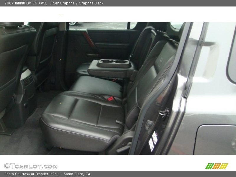 Silver Graphite / Graphite Black 2007 Infiniti QX 56 4WD