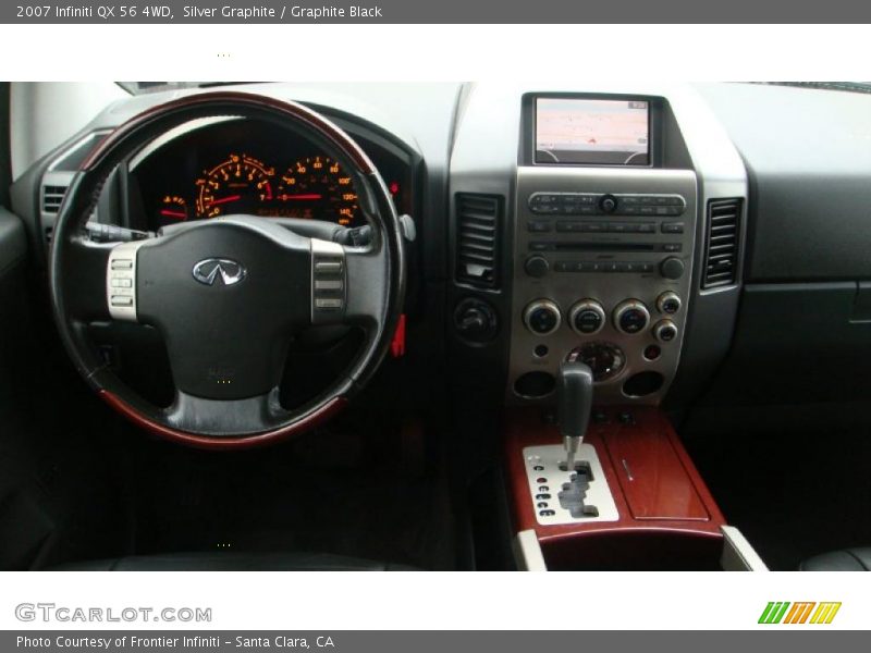 Silver Graphite / Graphite Black 2007 Infiniti QX 56 4WD