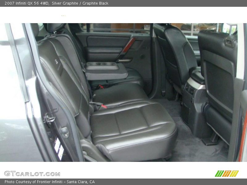 Silver Graphite / Graphite Black 2007 Infiniti QX 56 4WD